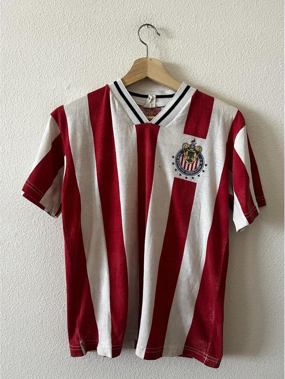 Vintage CD Chivas Guadalajara Soccer Jersey Red White M
